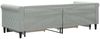 vidaXL Tagesbett Ausziehbar mit Schubladen Hellgrau 80x200 cm Samt 3197812 Bild 5