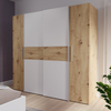 KALIXTUS Kleiderschrank, Front white (120A06) Artisan oak (D78)/white120 Bild 5