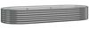 vidaXL Hochbeet Verzinkter Stahl 249x100x36 cm Grau 318994 Bild 2