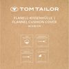TOM TAILOR HOME Kissenbezüge new bedroom, Classic Check, 40x40cm oder 40x80cm, (1 Stück), Wendedesign mit Markenreißverschluss Bild 2
