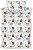 Amilian Kinderbettwäsche 100x135 - Bettwäsche Kinder - Kopfkissenbezug 40x60 cm Babybettwäsche, 2 teilig, 100% Baumwolle, für Mädchen und Jungen Bild 2