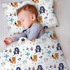Amilian Kinderbettwäsche 100x135 - Bettwäsche Kinder - Kopfkissenbezug 40x60 cm Babybettwäsche, 2 teilig, 100% Baumwolle, für Mädchen und Jungen Bild 3