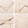 vidaXL Winterbettdecke Beige 155 x 220 cm 100% natürlicher Kapok 42041907 Bild 5
