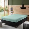 Erwin Müller Spannbettlaken Boxspring-Spannbettlaken "Murnau", Jersey, Gummizug: Rundumgummi, (1 Stück), Single-Jersey Uni Bild 3