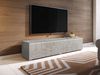 TV-Lowboard Stone 140, ohne Beleuchtung, Farbe: Beton Bild 2