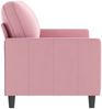 vidaXL 2-Sitzer-Sofa Rosa 140 cm Samt 359202 Bild 4