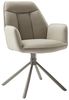Armlehnstuhl >RAFAELA< (2er-Set) drehbar, Bezug cappuccino - 62x89x64 (BxHxT) Bild 3