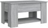 vidaXL Couchtisch Grau Sonoma 79 x 49 x 41 cm Holzwerkstoff [819276] Bild 4