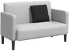 vidaXL Rückenkissen Schwarz 50 x 19 x 45 cm Stoff 42014617 Bild 3