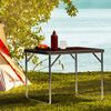Casaria Alu Campingtisch Gartentisch Klappbar 80x60cm Bild 4
