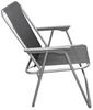 Spetebo Klappstuhl Camping Stuhl mit Armlehnen belastbar bis 100 kg (75 cm x 52 cm x 44 cm, 1 St), Leichtes Gewicht von nur 1,8 kg Bild 4