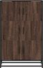 vidaXL Highboard Braun Eichen-Optik 68x35x106,5cm Holzwerkstoff Metall 849073 Bild 4