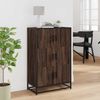 vidaXL Highboard Braun Eichen-Optik 68x35x106,5cm Holzwerkstoff Metall 849073 Bild 3