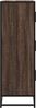 vidaXL Highboard Braun Eichen-Optik 68x35x106,5cm Holzwerkstoff Metall 849073 Bild 5