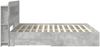 vidaXL Bettgestell mit Stauraum Betongrau 200 x 200 cm Holzwerkstoff 3433901 Bild 4