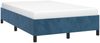 vidaXL Bettgestell ohne Matratze Dunkelblau 120x190 cm Samt 379532 Bild 4