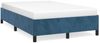 vidaXL Bettgestell ohne Matratze Dunkelblau 120x190 cm Samt 379532 Bild 2