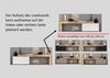 OTTO home Lowboard Chronos TV-Board, TV-Schrank (1 St, Breite verstellbar von 180 bis 260 cm), Breite 220 cm TV-Board,Lowboard,1 Klappe und ein L-Förmiger Aufsatz Bild 4