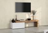OTTO home Lowboard Chronos TV-Board, TV-Schrank (1 St, Breite verstellbar von 180 bis 260 cm), Breite 220 cm TV-Board,Lowboard,1 Klappe und ein L-Förmiger Aufsatz Bild 2