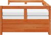 vidaXL Tagesbett Ausziehbar mit Matratzen 90x200 cm Massivholz Kiefer 3321043 Bild 5