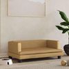 vidaXL Hundebett Braun 80x45x30 cm Samt 171899 Bild 1