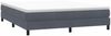 vidaXL Boxspringbett ohne Matratze Dunkelgrau 180x210 cm Samt 3315838 Bild 1