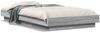 vidaXL Bettgestell Grau Sonoma 100x200 cm Holzwerkstoff 3281208 Bild 2