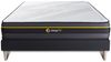 Matratze ACTIVE 160x200 cm + Bettgestell mit Lattenrost, H4, Memory-Schaum, Höhe: 24 cm, Schwarz Bild 3