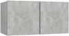 vidaXL 10-tlg. TV-Schrank-Set Betongrau Holzwerkstoff 3079144 Bild 4