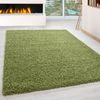 Hochflor Teppich Lux rechteckig - 120x170 cm - Grün Bild 2