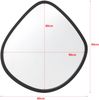 Wandspiegel Galatone schwarz, matt 64x60cm [en. casa] Bild 3