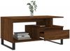 vidaXL Couchtisch Braun Eichen-Optik 90x49x45 cm Holzwerkstoff 831035 Bild 4