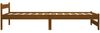 vidaXL Bettgestell Honigbraun Massivholz Kiefer 90x200 cm [322005] Bild 4