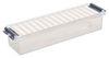 Sunware Aufbewahrungsbox Q-Line 0,9L transparent 27 x 8,4 x 6,1 cm Bild 2
