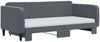 vidaXL Tagesbett Ausziehbar mit Matratzen Dunkelgrau 90x190 cm Samt 3197101 Bild 3