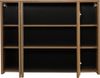 Badezimmer-Spiegelschrank mit Beleuchtung 100 cm breit HARLOW-56 Eiche Dekor, B/H/T ca. 100/75-80/16 Bild 3