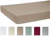 beties Spannbettlaken BasicSoft, Jersey, Gummizug: rundum, (1 Stück), Baby-Spannbetttuch 40x90 für Stubenwagen, Babywiege, Beistellbett usw. Bild 2