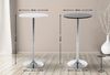 Stehtisch rund Ø 60cm BERLI - Aluminium Gestell | Bistrotisch Gastro Bartisch rund Hoher Tisch Hochtisch, 108x60cm HxB, Weiß-Silber Bild 2