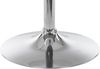 Stehtisch rund Ø 60cm BERLI - Aluminium Gestell | Bistrotisch Gastro Bartisch rund Hoher Tisch Hochtisch, 108x60cm HxB, Weiß-Silber Bild 4
