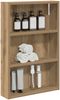 vidaXL Badezimmer-Wandschrank Kunsthandwerk Eiche 40 x 10 x 60,5 cm 889358 Bild 3