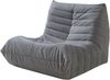 Bodensessel Kodsø 75x90x100 cm Cord Grau [en. casa] Bild 2