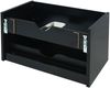 Waschbeckenunterschrank HWC-B19, Waschtischunterschrank Waschtisch Badezimmer, hochglanz Soft-Close 50x80cm ~ schwarz Bild 5