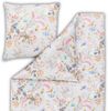 Estella Bettwäsche Elja 7543 985 Multicolor Mako Satin 135 x 200 + 80 x 80 cm Bild 2