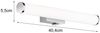 LED Bad Wandleuchten 2er Set mit Schalter Chrom - Spiegelleuchte, Breite 40cm Bild 4