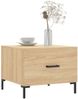 vidaXL Couchtische 2 Stk. Sonoma-Eiche 50x50x40 cm Holzwerkstoff 829403 Bild 3