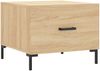 vidaXL Couchtische 2 Stk. Sonoma-Eiche 50x50x40 cm Holzwerkstoff 829403 Bild 5
