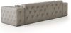 Ecksofa Designersofa CHANTAL in Stoff Opera Velvet Pink Ottomane Links Bild 4