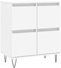 vidaXL Sideboards 2 Stk. Weiß Holzwerkstoff 3190173 Bild 5