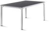 Sieger Exclusiv Exclusiv-Verlängerungstisch mit vivodur® Tischplatte, Aluminium Graphit, 165/225/285 x 74 x 95 Bild 3