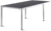 Sieger Exclusiv Exclusiv-Verlängerungstisch mit vivodur® Tischplatte, Aluminium Graphit, 165/225/285 x 74 x 95 Bild 2